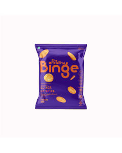 The Healthy Binge Quinoa Crispies - Smokey BBQ - Carton
