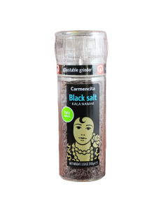 Carmencita Himalayan Black Salt Grinder - Carton