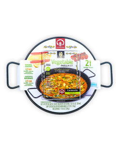 Carmencita Paella Kit Vegetables with Enamelled Pan 2 Pax - Carton