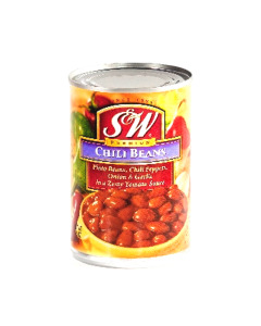 S&W Chilli Beans - Carton