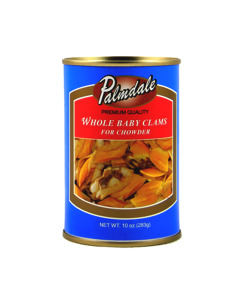 Palmdale Whole Baby Clams - Carton