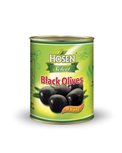 Hosen Whole Black Olives Spain - Carton