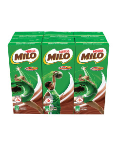 MILO UHT Chocolate Malt Packet Drink - Carton