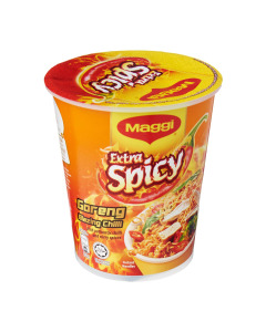 MAGGI Extra Spicy Goreng Blazing Chilli Cup Noodles - Case