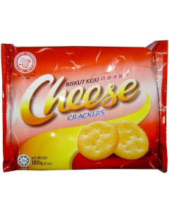 HUP SENG CHEESE CRACKERS 180G X 24-Carton