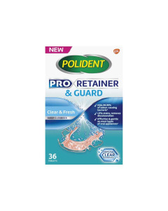 POLIDENT DENTURE TABLETS DAILY CLEANSER WHITENING (6x36's) - Carton