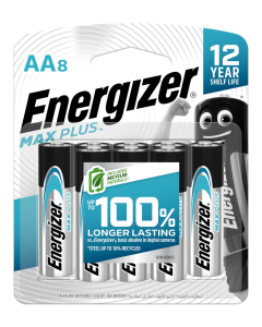 ENERGIZER MAX PLUS AA P91 RP8 (6012)-Carton