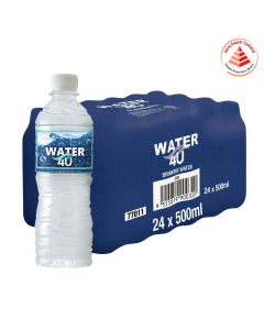 WATER 4 U (500ML X 24)- Carton