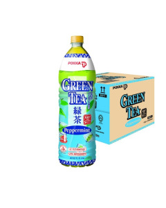 POKKA PEPPERMINT GREEN TEA (1500ML X 12)- Carton