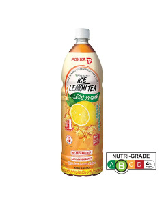POKKA ICE LEMON TEA (LESS SUGAR) (1500ML X 12)- Carton