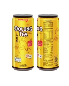 POKKA CHINESE OOLONG TEA (SLEEK CAN 300ML X 24 ) - Carton