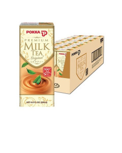 T/B POKKA PREMIUM MILK TEA (250ML X 6S X 4)- Carton
