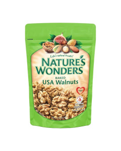 NATURE’S WONDER USABAKED WALNUTS 200G 20 PACKETS-Carton