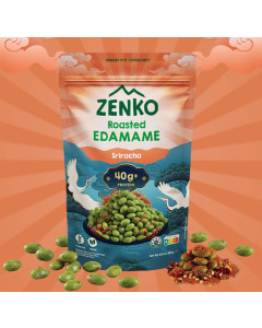 Zenko Edamame Sriracha 100G-Carton - Pre-Order – Available from 11 May