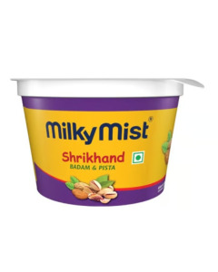 Milky Mist Shrikhand Badam 100GM-Packs