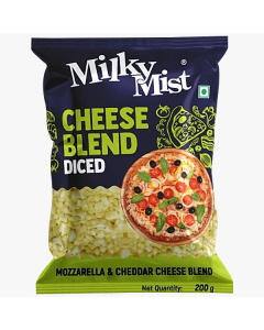 Milky Mist Diced Blend Cheese 300GM-Packs