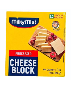 Milky Mist Cheese Block 1KG-Packs