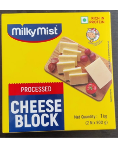 Milky Mist Cheese Block 500GM-Packs