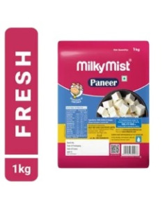 Milky Mist Frozen Paneer Block 1KG-Packs