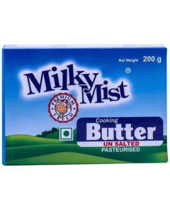 Milky Mist Unsalted Butter 200GM-Packs