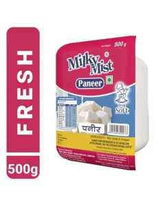 Milky Mist Fresh Paneer 500GM-Packs