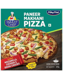 Milky Mist Paneer Makhani Pizza 220GM-Packs