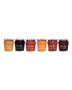 BONNE MAMAN  FRENCH DELICACIES - FRUIT INTENSE 335GR RANGE LESS SUGAR - Carton