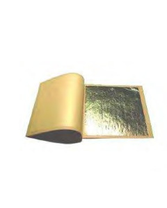 DEGAMI GOLD AND SILVER DECORATION – Edible Gold Leaves 22C – 80x80mm