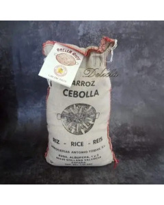 ARROCERÍAS ANTONIO TOMAS  PAELLA RICE - Traditional Paella Round Rice in Fabric Bag - 1KG