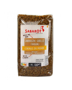 SABAROT Buckwheat Kasha Dry Grilled - 1Kg Pack