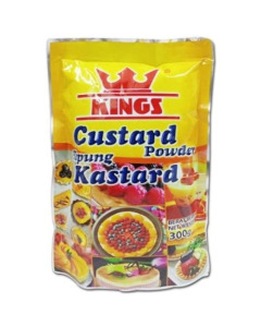 KINGS CUSTARD POWDER 300GM - Carton