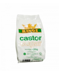 KINGS CASTER SUGAR 455G - Carton