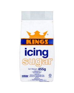 KINGS ICING SUGAR 455G - Carton