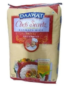 Daawat Chefs Secret Royal Basmati Rice 25KG-Bag