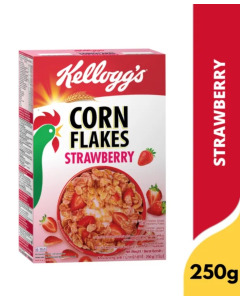 Kellogg's Strawberry Cornflakes Cereal - Carton