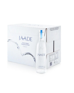 JÄÄDE Sparkling Water - 15 Glass Bottles x 750ml - Carton