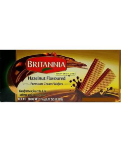 BRITANNIA WAFER HAZELNUT 175GM - Carton