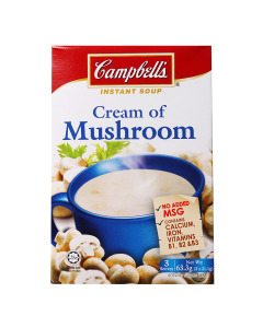 Campbell's Cream of Mushroom Instant Soup - Carton (Buy 10 Carton, Get 1 Carton Free)