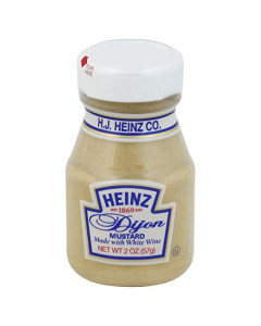 Heinz Dijon Mustard Mini Bottle - Carton
