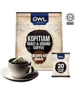 OWL KOPITIAM ROAST AND GROUND - KOPI O GAO - Carton