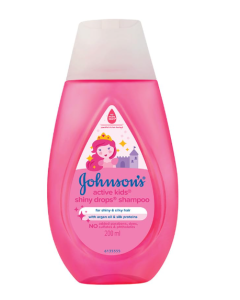 Johnson & Johnson Active Kids Shiny Drops Shampoo - Carton