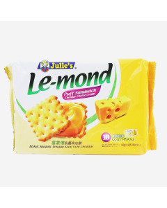 Julie's Le-mond Puff Cheddar Cheese - Case