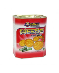 Julie's Cheese Cracker Tin - Case