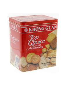 Khong Guan Top Choice Biscuits Assortment - Carton
