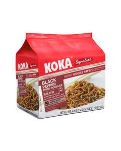 Koka Signature NO MSG Blackpepper Fried Flavour Instant Noodles - Case