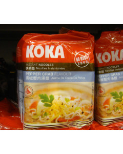 Koka Signature NO MSG Pepper Crab Flavour Instant Noodles - Case