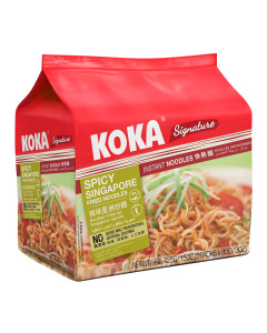 Koka Signature NO MSG Spicy Singapore Fried Flavour Instant Noodles - Case