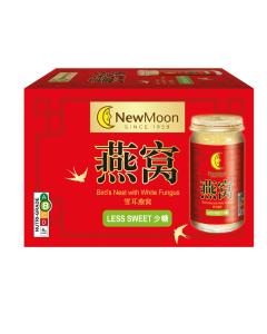 New Moon Bird's Nest with White Fungus and Rock Sugar (Less Sweet) - Carton