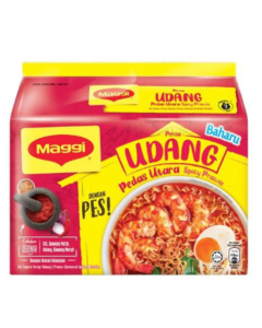 Maggi Perisa Udang Pedas Noodles - Carton