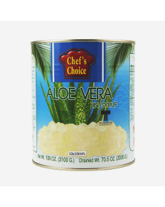 Chef's Choice Aloe Vera In Syrup(18mm) 6 x A10 - Carton